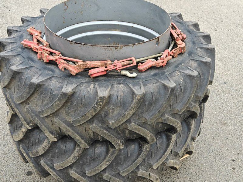 Tvillinghjul sæt 18.4R38 inkl. låse