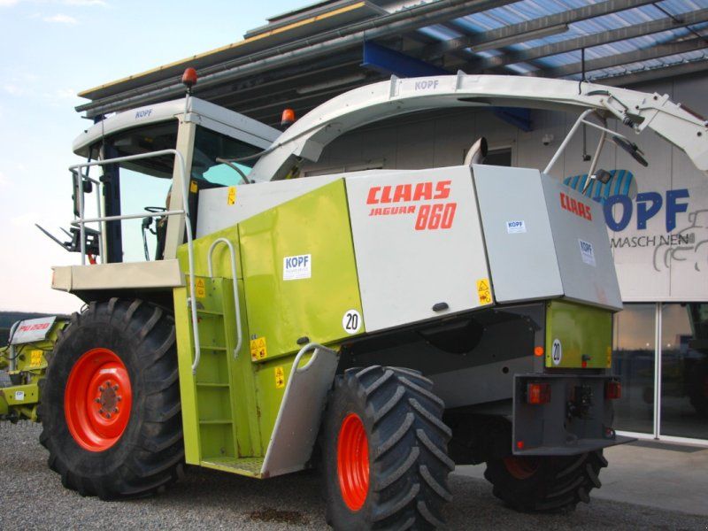 Claas Jaguar 860 Allrad Mercedes Motor