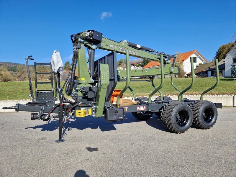 MTM 11T Rückewagen 8,10m Kran Kranwinde Eigenölversorgung Hydr. Vorg