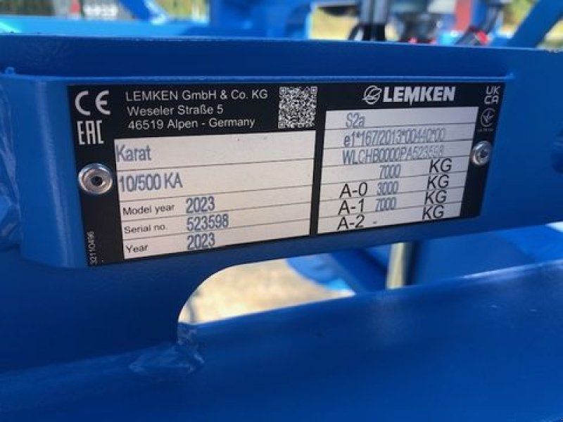 Lemken Karat 10/500 KA