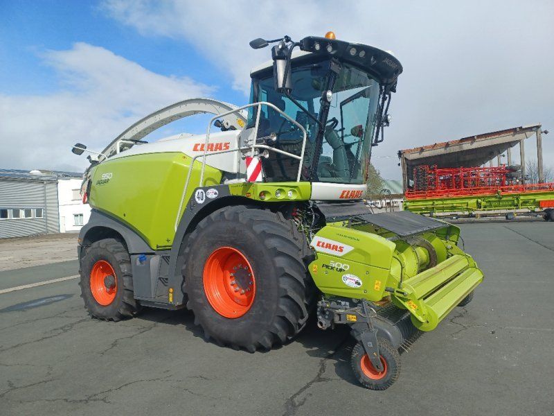 Claas Jaguar 950 + PU + Orbis 750 T