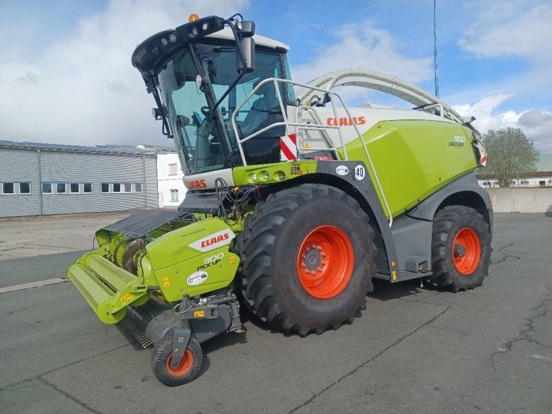 Claas Jaguar 950 + PU + Orbis 750 T