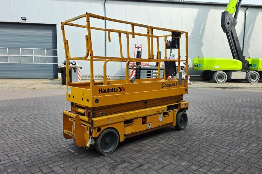 Haulotte Compact 8 Electric, Batteries 10-2024, 8.2m Workin