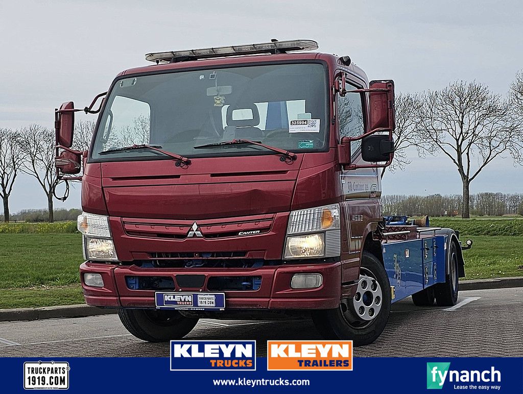 FUSO CANTER 9C18 hiab 8t hooklift