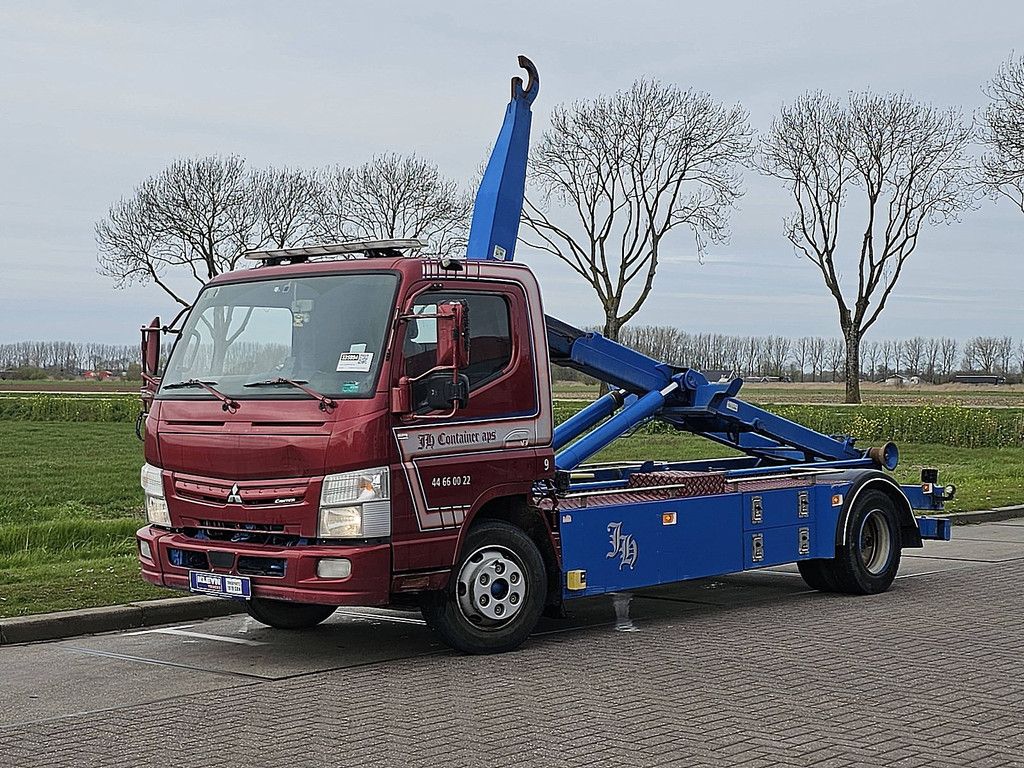 FUSO CANTER 9C18 hiab 8t hooklift