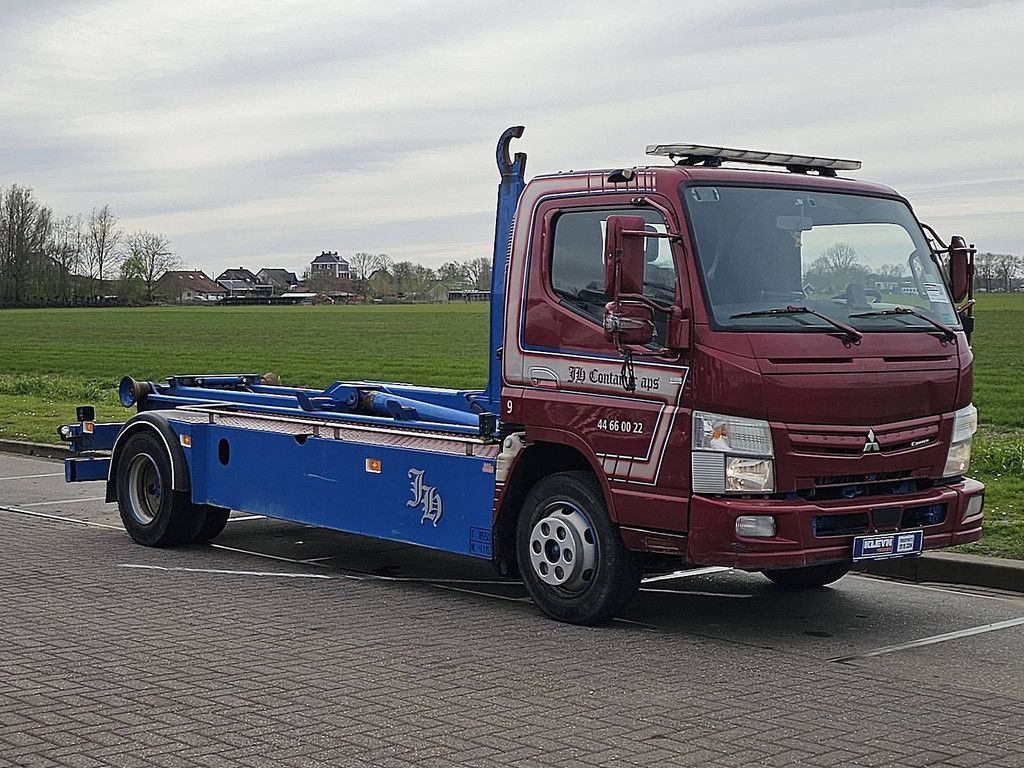 FUSO CANTER 9C18 hiab 8t hooklift
