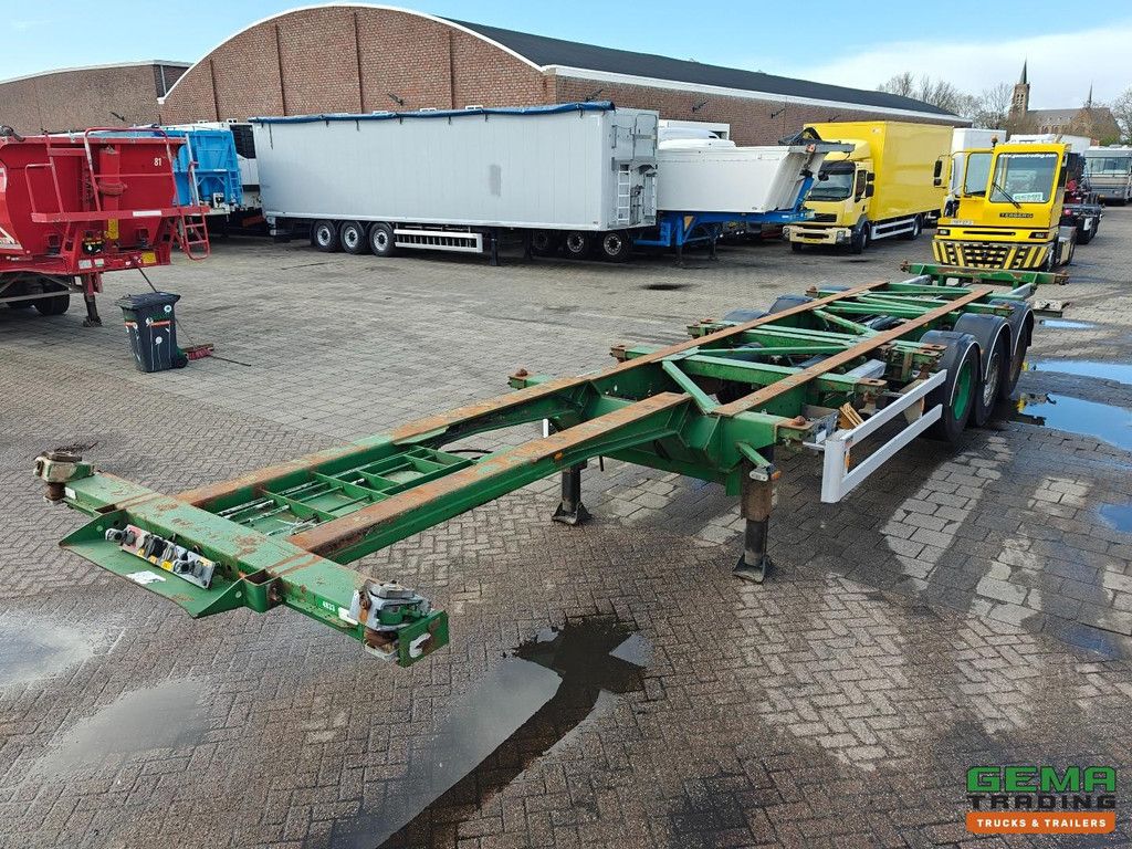 Van Hool 3B0071 - ADR AT - Heckschieber - Liftachse - Alle Containertypen - 3-achsiger BPW-Trommelanhänger - TÜV bis 08/2026