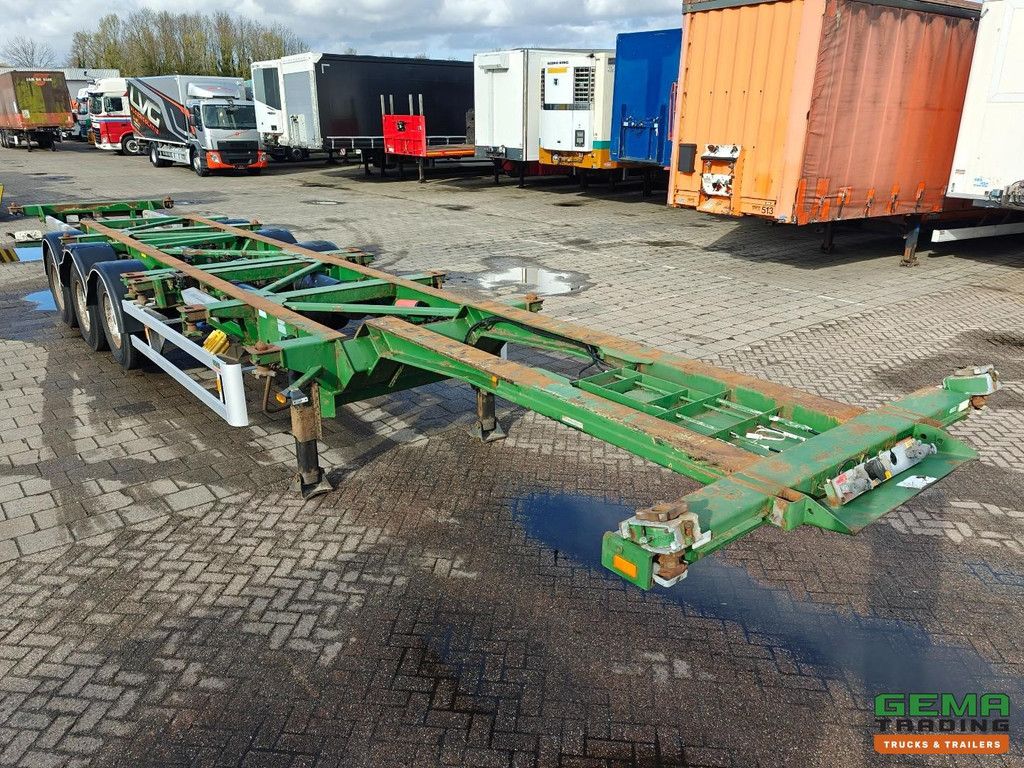 Van Hool 3B0071 - ADR AT - Heckschieber - Liftachse - Alle Containertypen - 3-achsiger BPW-Trommelanhänger - TÜV bis 08/2026