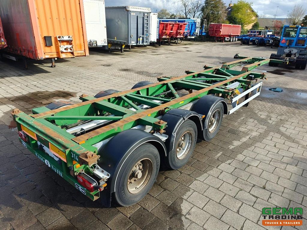 Van Hool 3B0071 - ADR AT - Heckschieber - Liftachse - Alle Containertypen - 3-achsiger BPW-Trommelanhänger - TÜV bis 08/2026