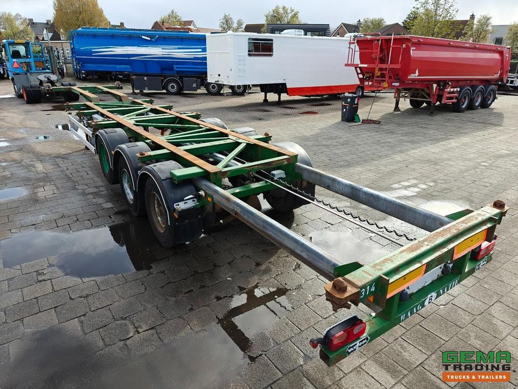 Van Hool 3B0071 - ADR AT - Heckschieber - Liftachse - Alle Containertypen - 3-achsiger BPW-Trommelanhänger - TÜV bis 08/2026