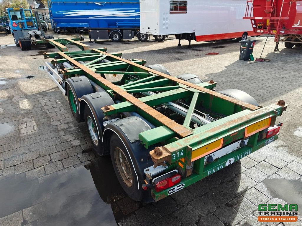 Van Hool 3B0071 - ADR AT - Heckschieber - Liftachse - Alle Containertypen - 3-achsiger BPW-Trommelanhänger - TÜV bis 08/2026