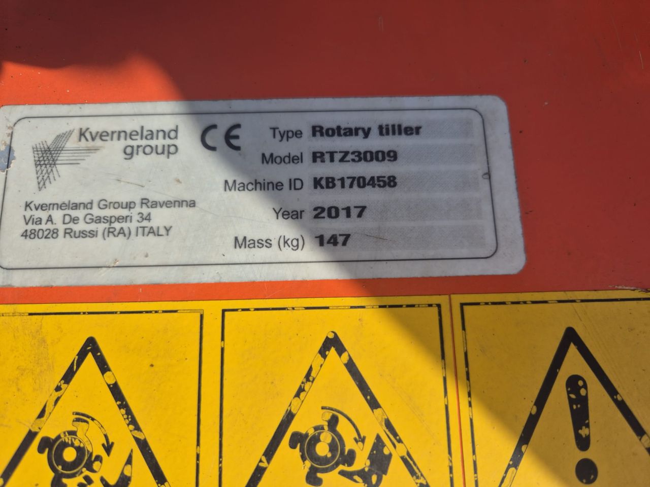 Kubota Kverneland frees