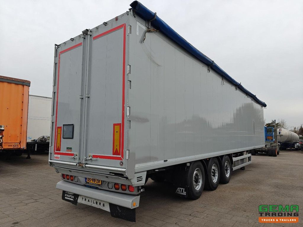 Knapen K100 92 m³ Laufboden – Verzinktes Fahrgestell – 10 mm Boden – Fernbedienung – 3-Achs-BPW-Scheibenbremsen – TÜV bis 12/2026