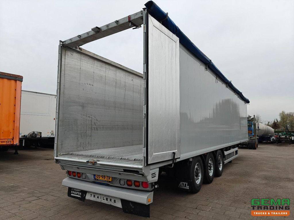 Knapen K100 92 m³ Laufboden – Verzinktes Fahrgestell – 10 mm Boden – Fernbedienung – 3-Achs-BPW-Scheibenbremsen – TÜV bis 12/2026