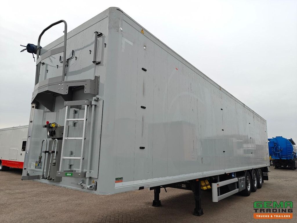 Knapen K100 92 m³ Laufboden – Verzinktes Fahrgestell – 10 mm Boden – Fernbedienung – 3-Achs-BPW-Scheibenbremsen – TÜV bis 12/2026