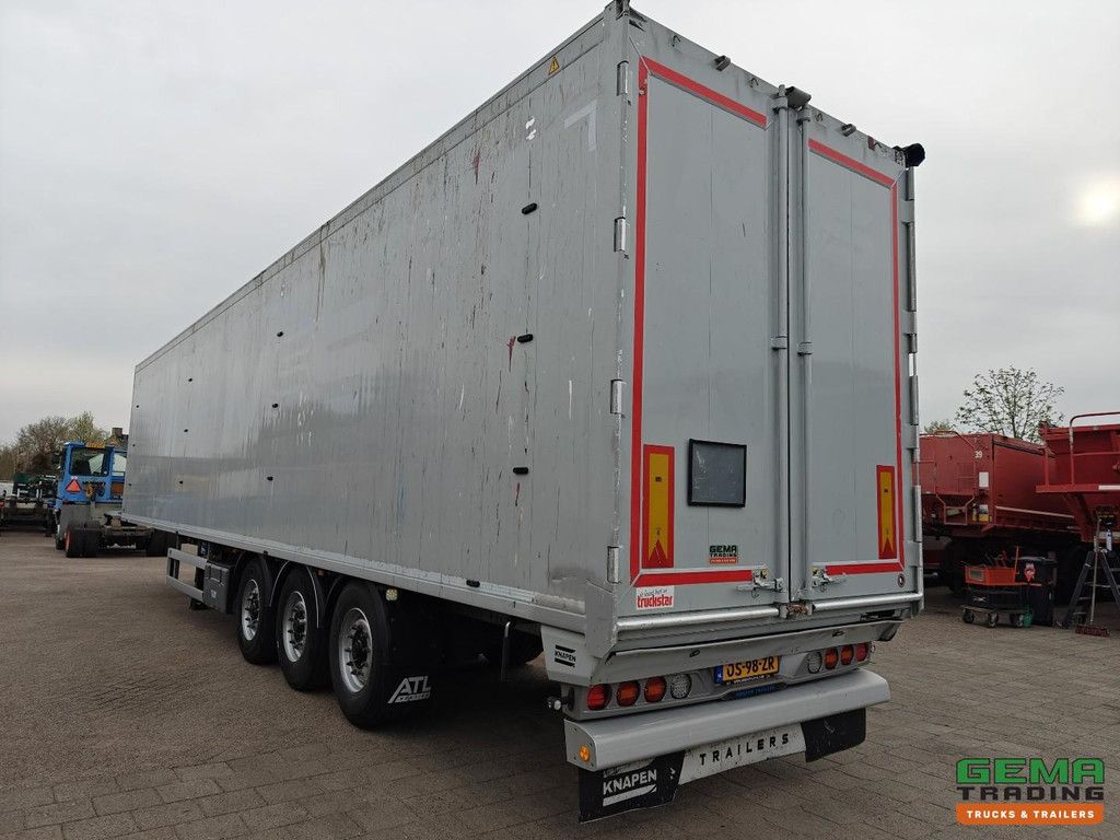 Knapen K100 92 m³ Laufboden – Verzinktes Fahrgestell – 10 mm Boden – Fernbedienung – 3-Achs-BPW-Scheibenbremsen – TÜV bis 12/2026