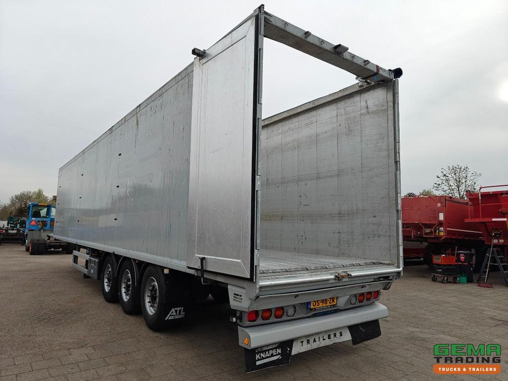 Knapen K100 92 m³ Laufboden – Verzinktes Fahrgestell – 10 mm Boden – Fernbedienung – 3-Achs-BPW-Scheibenbremsen – TÜV bis 12/2026