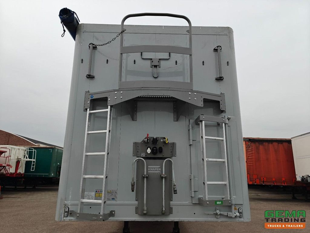 Knapen K100 92 m³ Laufboden – Verzinktes Fahrgestell – 10 mm Boden – Fernbedienung – 3-Achs-BPW-Scheibenbremsen – TÜV bis 12/2026