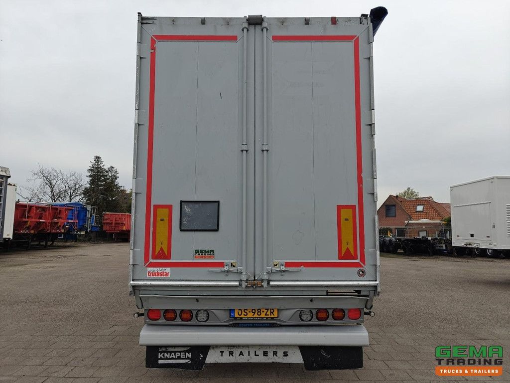 Knapen K100 92 m³ Laufboden – Verzinktes Fahrgestell – 10 mm Boden – Fernbedienung – 3-Achs-BPW-Scheibenbremsen – TÜV bis 12/2026