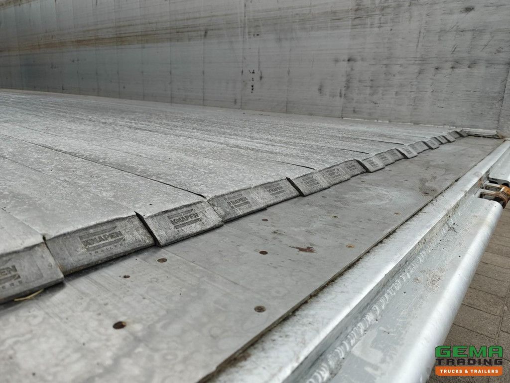 Knapen K100 92 m³ Laufboden – Verzinktes Fahrgestell – 10 mm Boden – Fernbedienung – 3-Achs-BPW-Scheibenbremsen – TÜV bis 12/2026