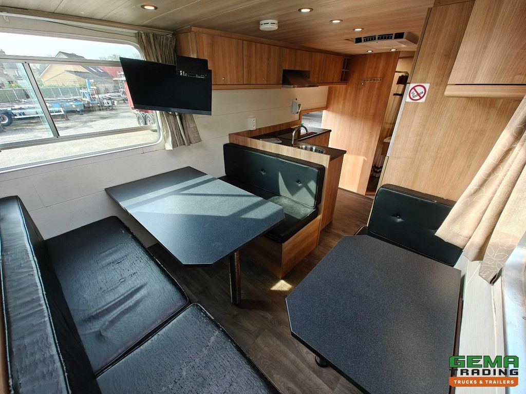 Pacton 11 T-S 1-achsiger BPW-Anhänger – Wohnmobil/Camper/Motorsportanhänger – Klimaanlage – Generator – Toilette – Werkstatt – Solaranlage – frisch lackiert