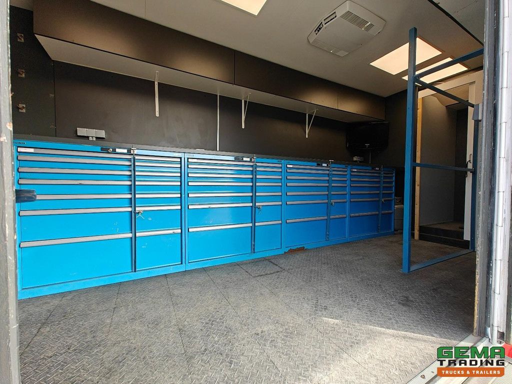 Pacton 11 T-S 1-achsiger BPW-Anhänger – Wohnmobil/Camper/Motorsportanhänger – Klimaanlage – Generator – Toilette – Werkstatt – Solaranlage – frisch lackiert