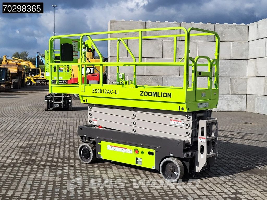 Zoomlion ZS0812AC-Li 8 M - Factory Warranty - CE-Certified