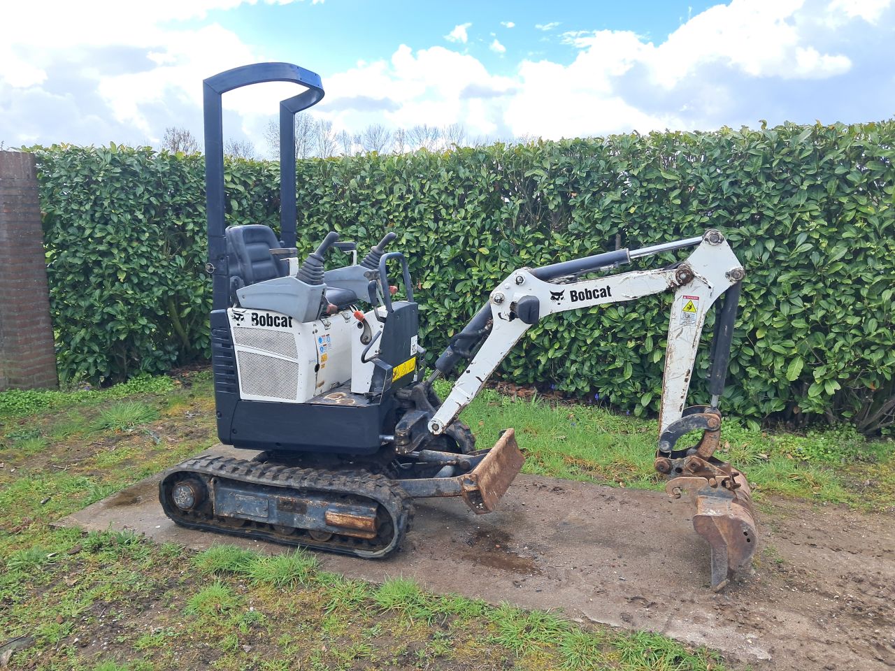 Minigraver Bobcat E10 / Minikraan / Graafmachine/ Kubota