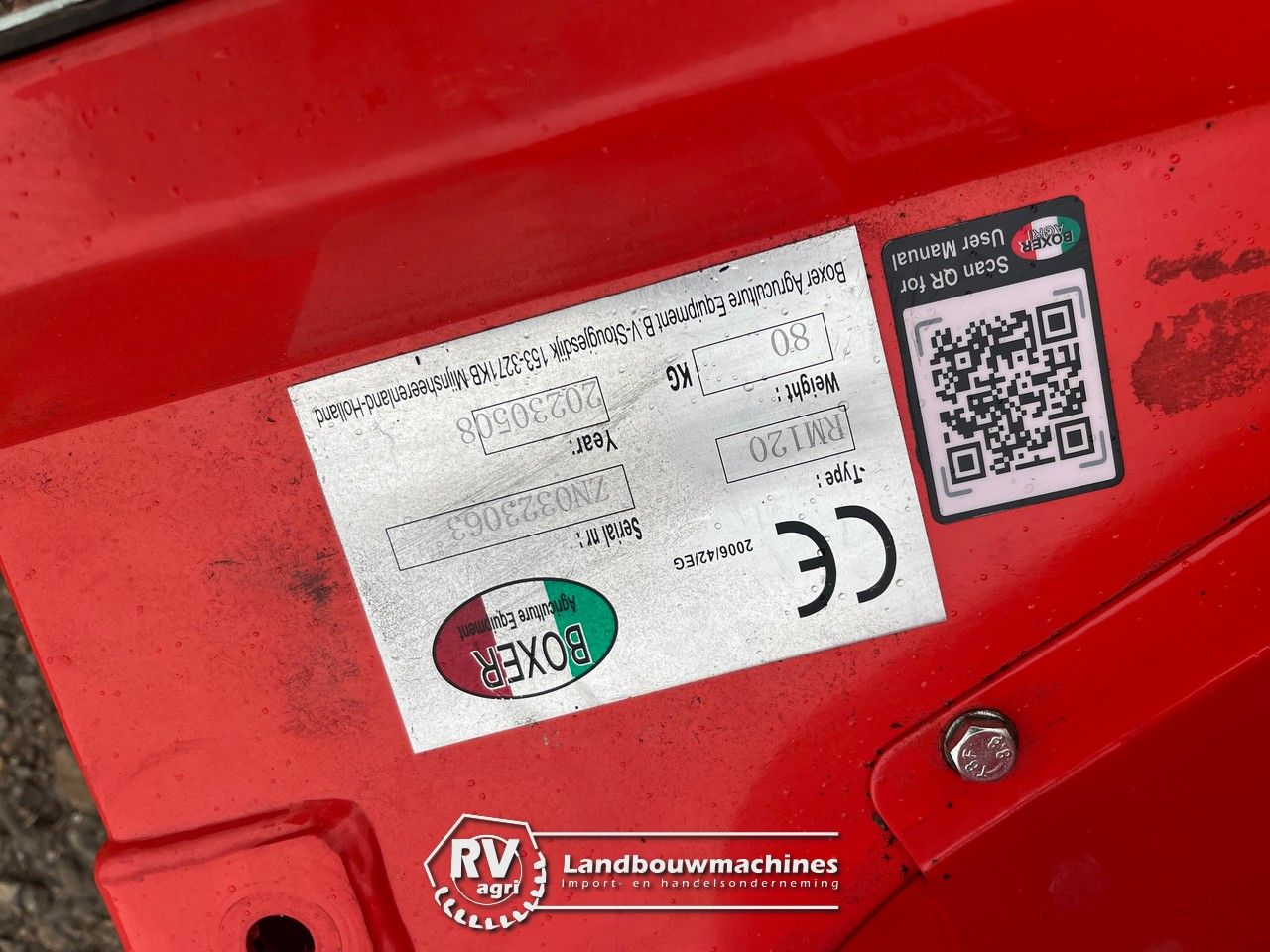 Boxer RM120 snoeidek, slagmaaier NIEUW