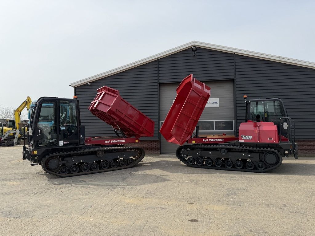 Yanmar TE HUUR Yanmar C50 rupsdumper 5 kuub