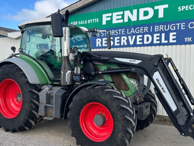 Fendt 514 Vario SCR Profi Med Ålø Q5M Frontlæsser + Luftanlæg