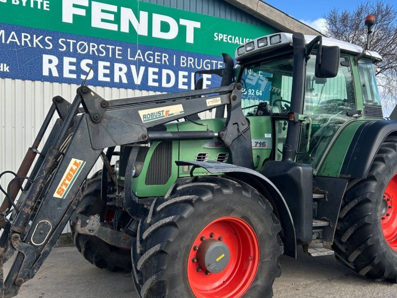 Fendt 716 VARIO TMS  Med Stoll Frontlæsser