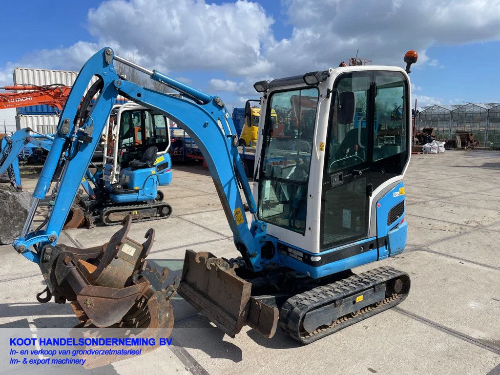 Kubota Kx 019-4 5 Buckets 1700 uur!