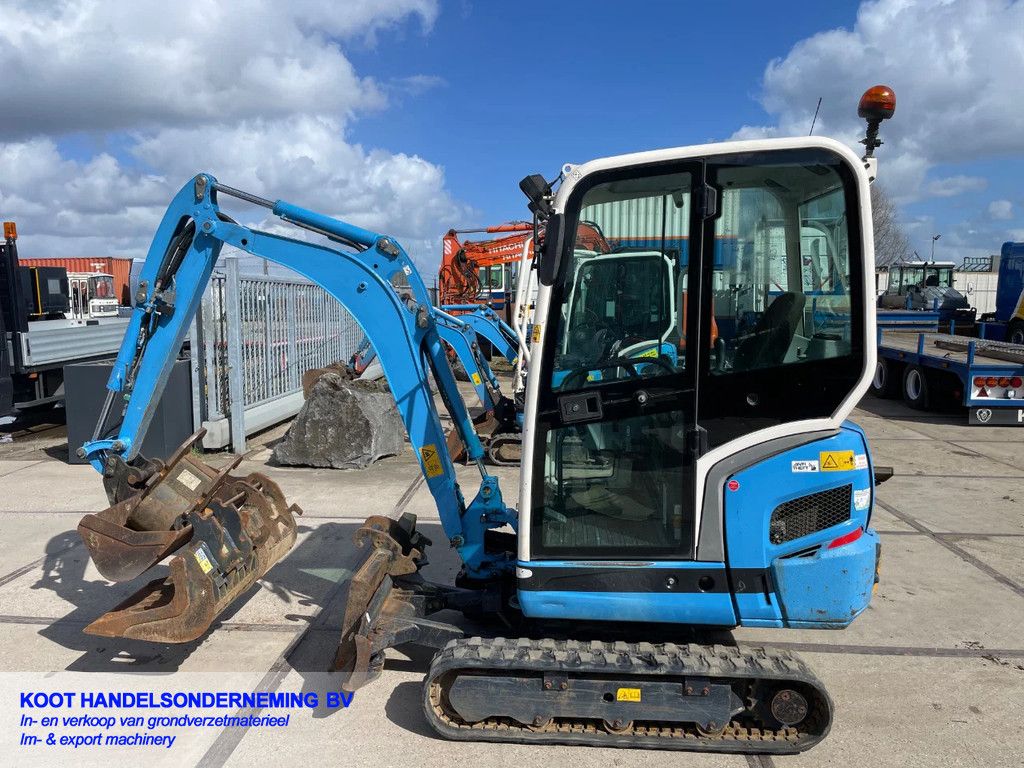 Kubota Kx 019-4 5 Buckets 1700 uur!