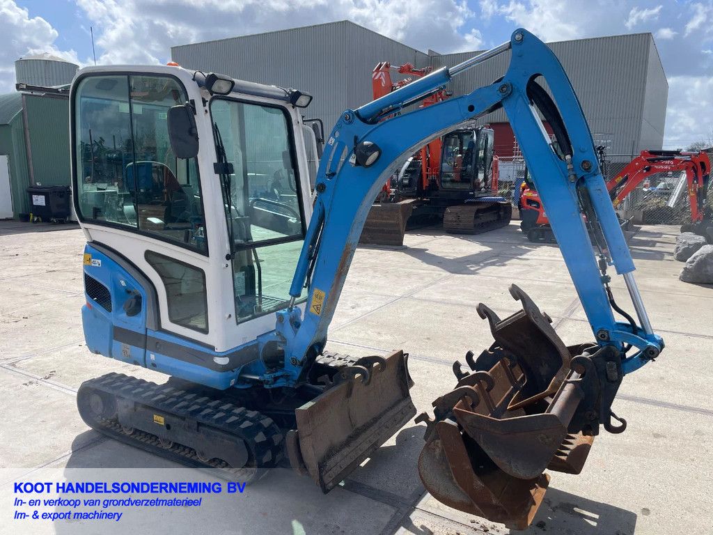 Kubota Kx 019-4 5 Buckets 1700 uur!