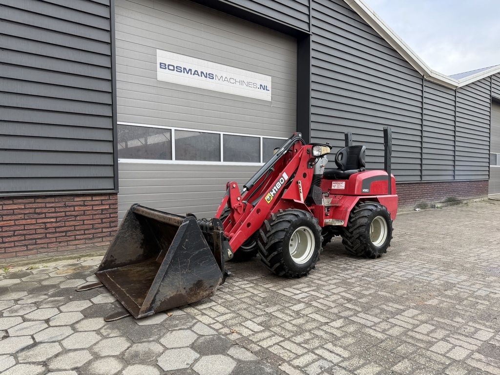 Heracles H180 kniklader / minishovel BJ 2020
