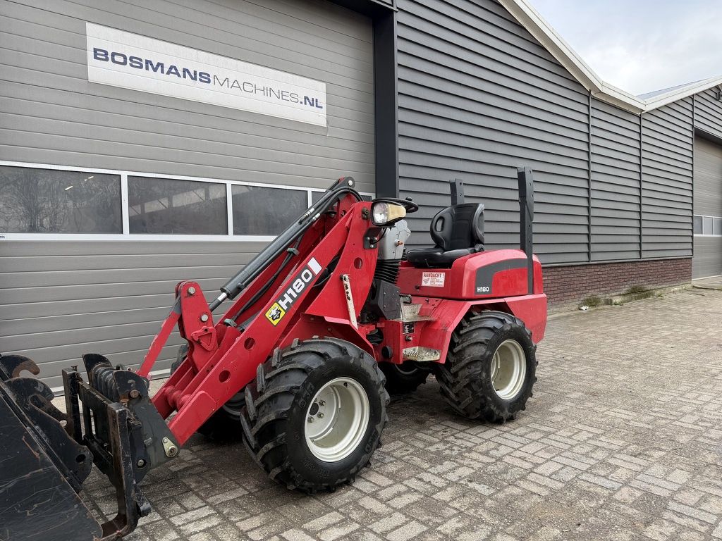 Heracles H180 kniklader / minishovel BJ 2020