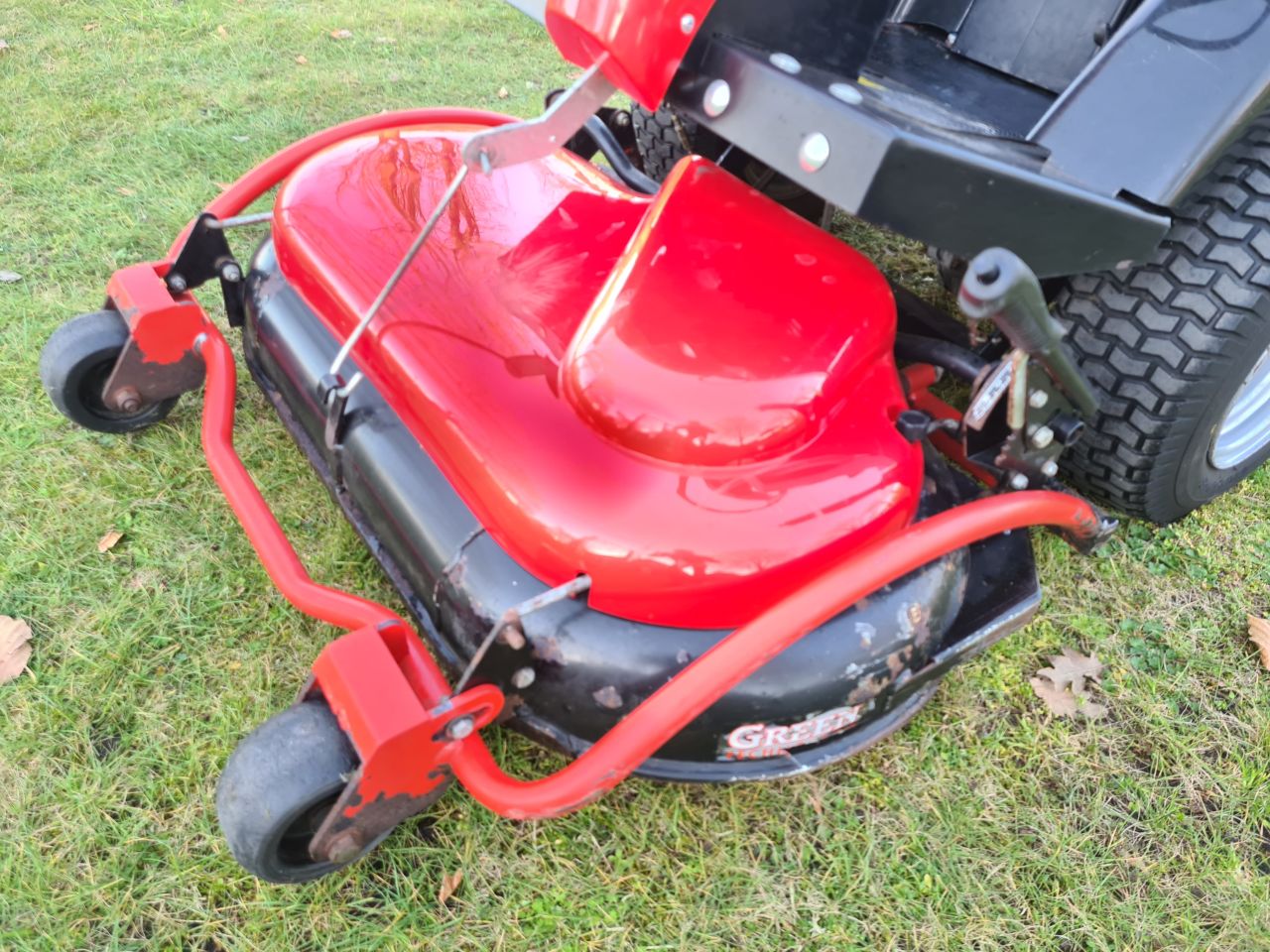 GTM 1350 frontmaaier mulch mulchmaaier zitmaaier hydrostaat