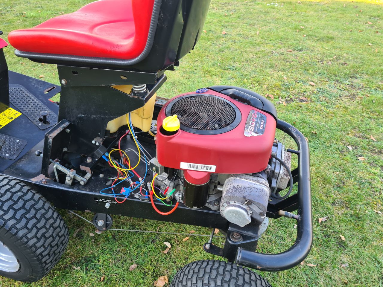 GTM 1350 frontmaaier mulch mulchmaaier zitmaaier hydrostaat