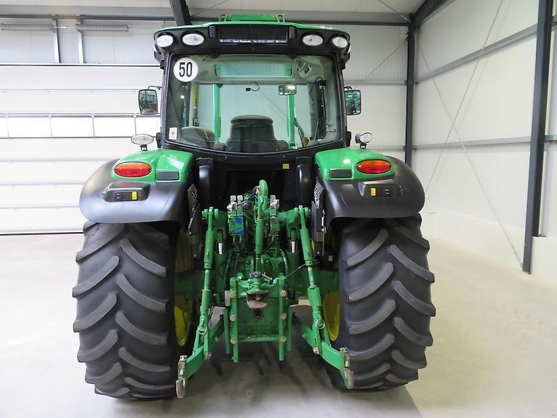 John Deere 6140R PowrQuad Plus, (Schaltgetriebe). Stoll Frontlader, 6 Zylin