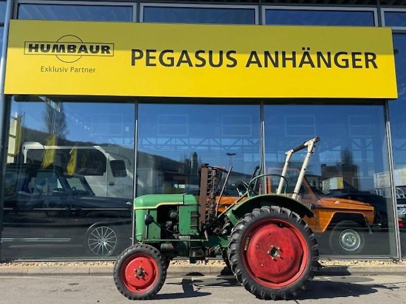 Deutz D 15 Schlepper  Oldtimer H-Kennz. Seitenmähwerk