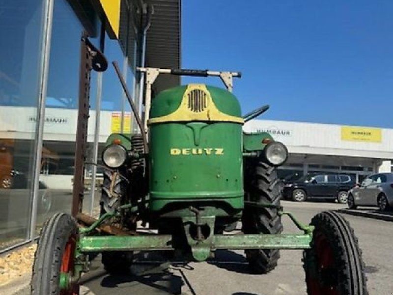 Deutz D 15 Schlepper  Oldtimer H-Kennz. Seitenmähwerk