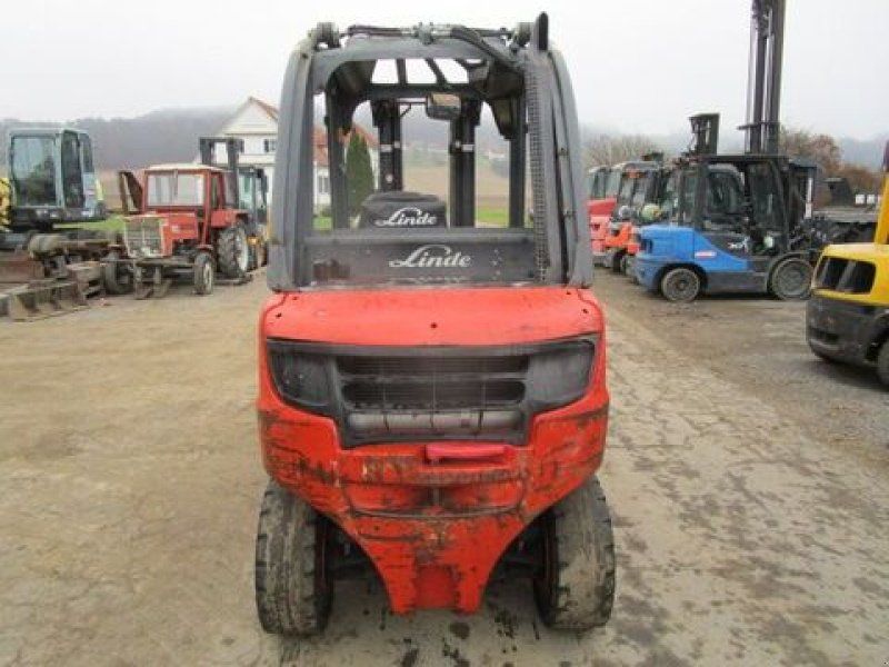 Linde H25D-02 Tripl-Freihub 4,7m + Seitenschieber
