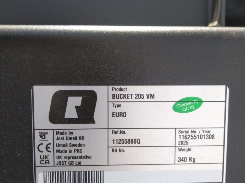 Alö VM 205 Volumenschaufel Euro