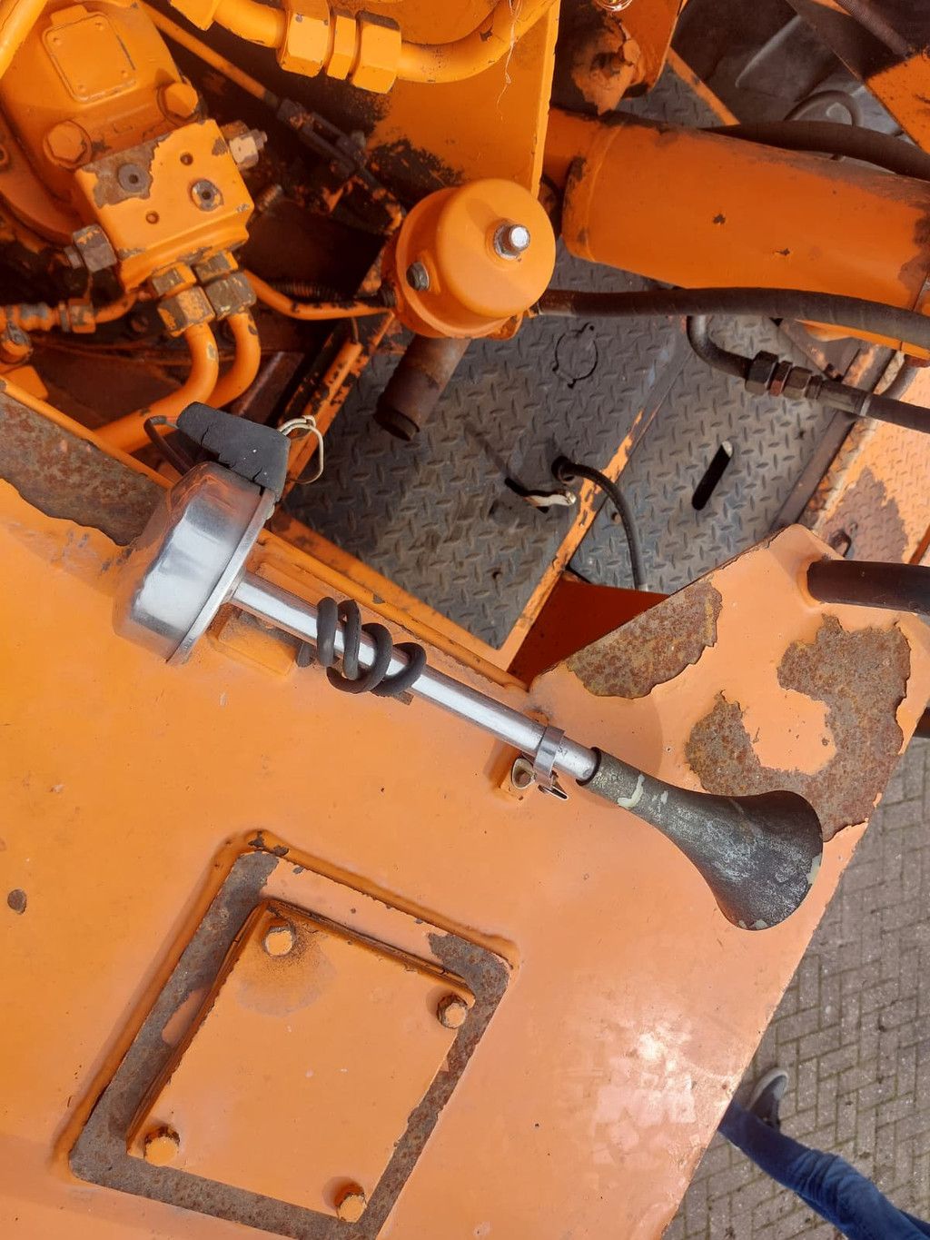 Merkloos 2507 graafmachine