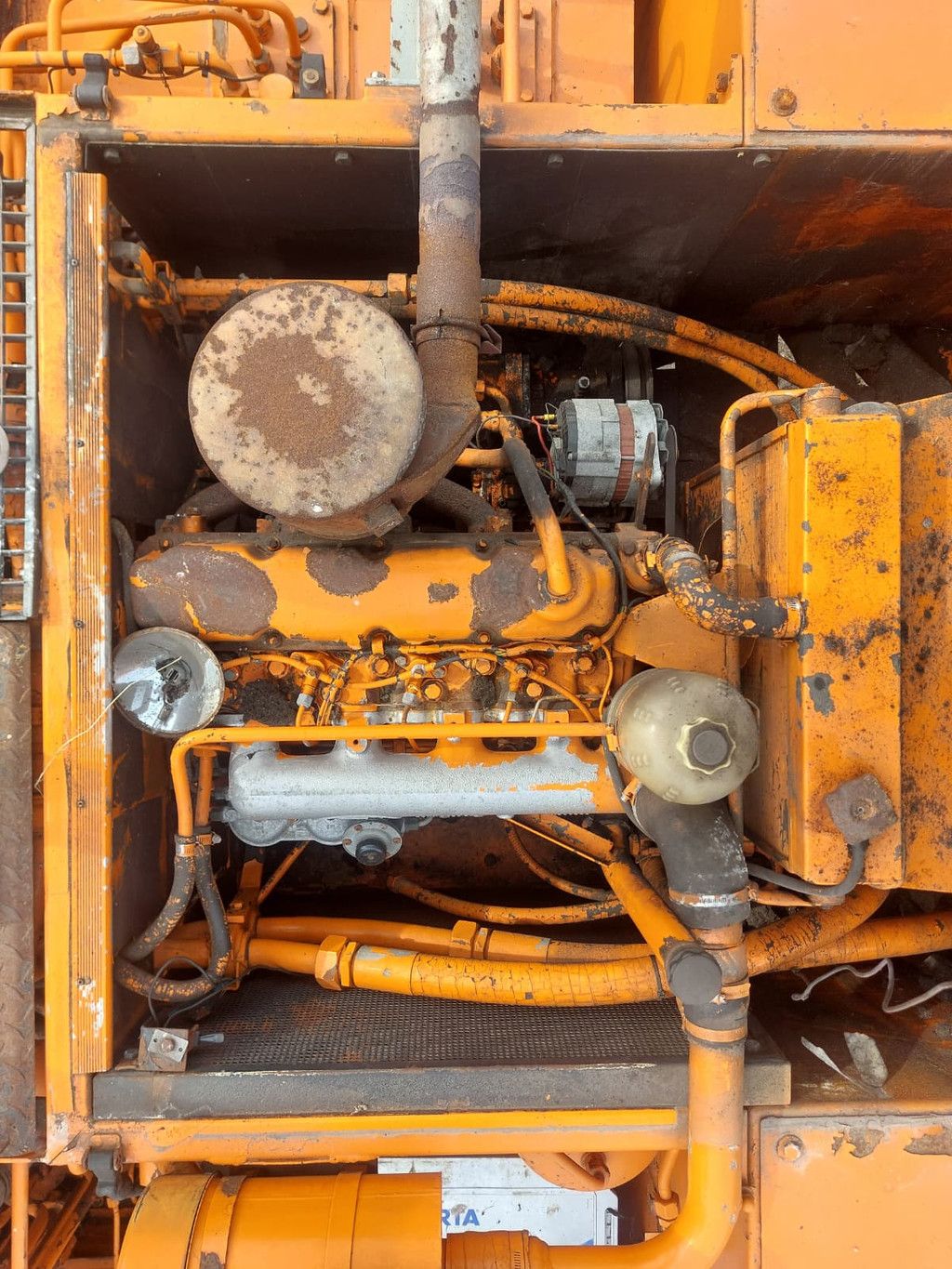 Merkloos 2507 graafmachine