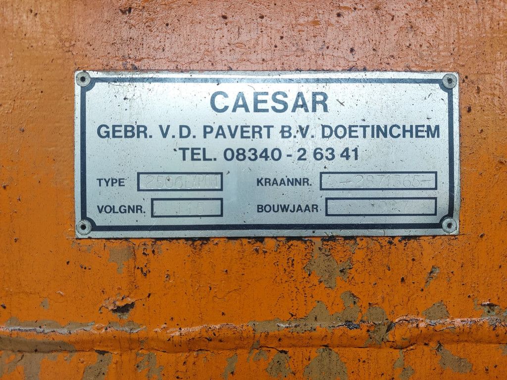 Merkloos 2507 graafmachine