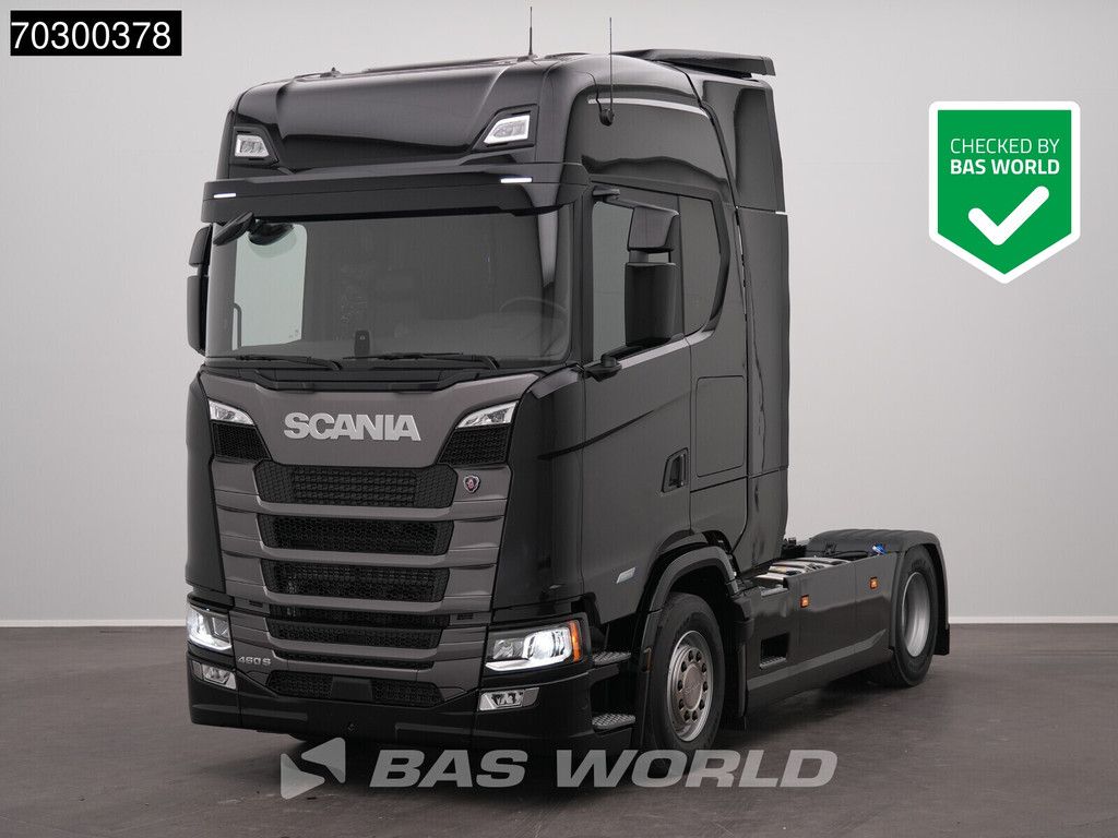 Scania S460 4X2 NEW! Retarder Full-Air 2xTanks LED ACC Standklima Leder Navi VECTO 3