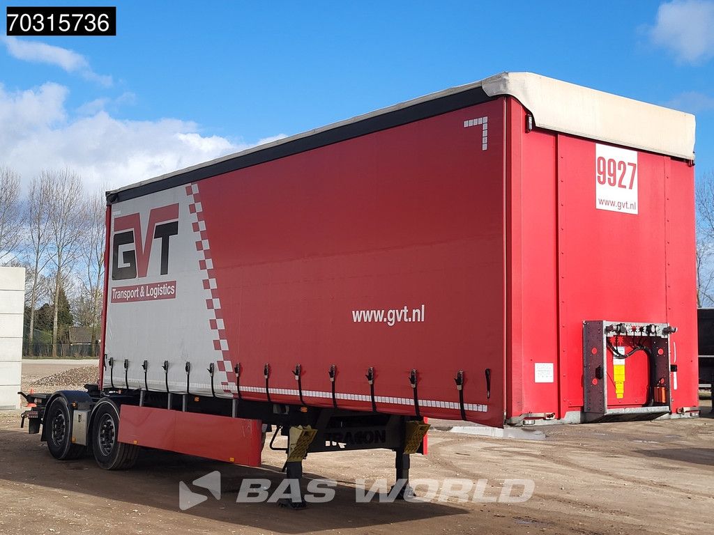 Tracon TB1218 LZV B-Double Tailgate LBW Steering Axle