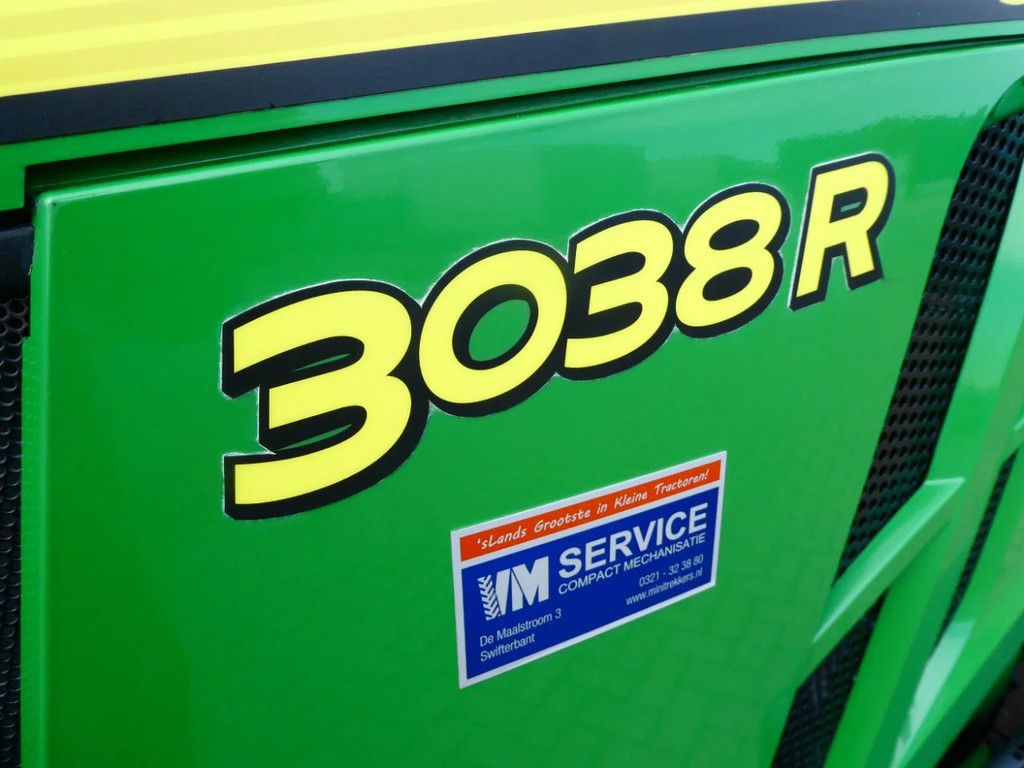 John Deere 3038R 4wd HST / 01236 Draaiuren / Full Options